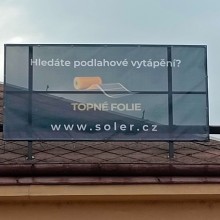  REKLAMA - PLZEŇ - V Železniční ulici přibyla další reklama firmy SOLER. Skvělé místo pro reklamu - nechte si poslat podklady. 